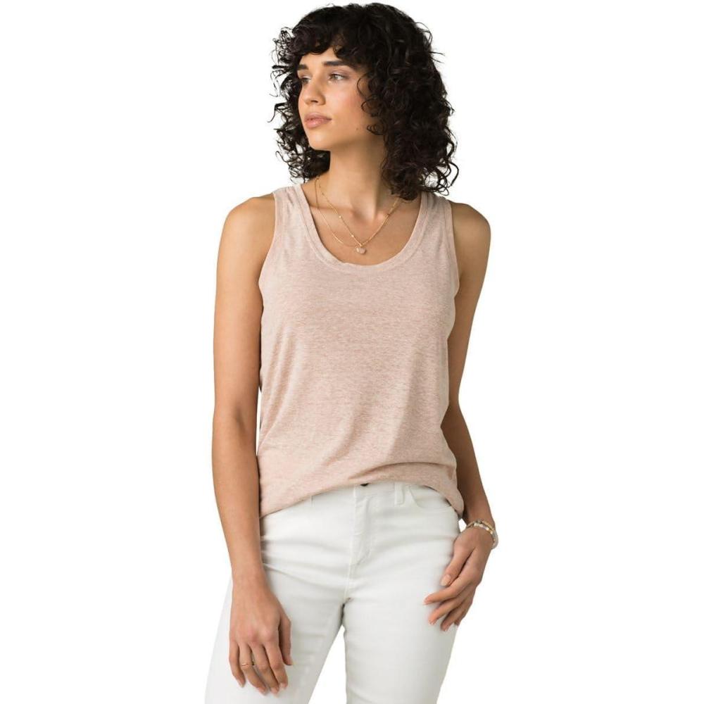 imageprAna Womens Cozy Up TankChampagne Heather