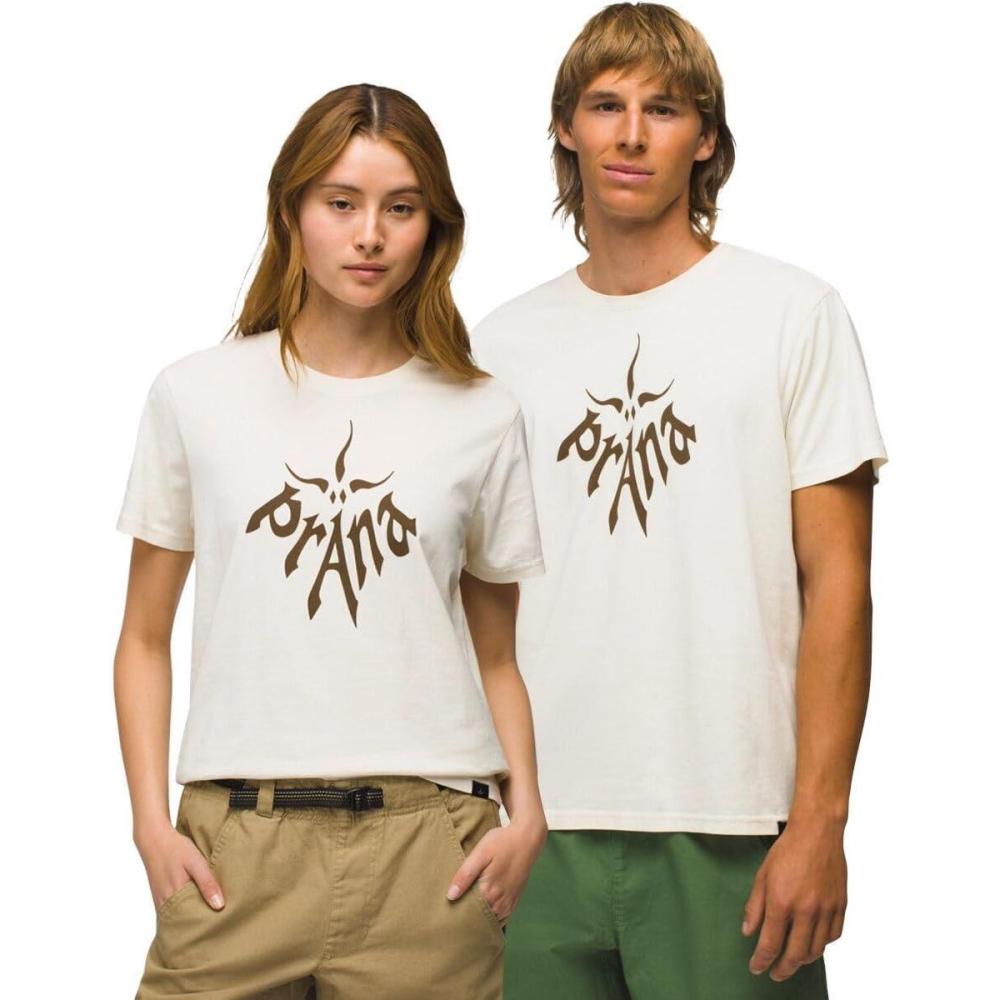 imageprAna Mens Heritage Graphic Ss TeeChalk Horns