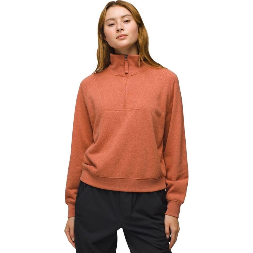 imageprAna Womens Cozy Up PulloverTerracotta Heather