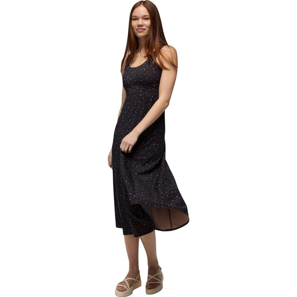 imageprAna Womens Lata Beach DressBlack Springtime