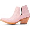 ARIAT womens Dixon Chimayo Western Boot(Powder Pink)
