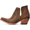 ARIAT womens Dixon Chimayo Western Boot(Weathered Brown)