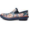 BOGS Women’s Patch Slip on Tapestry Floral Rain Boot(Navy Multi)