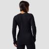 Backcountry, Cedars RWS Merino Lt-Wt Baselayer Crew Top – Women’s(Black)