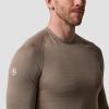 Backcountry, Pines Microgrid Ultra-LT Baselayer Crew Top – Men’s(Fallen Rock)