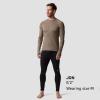 Backcountry, Pines Microgrid Ultra-LT Baselayer Crew Top – Men’s(Fallen Rock)