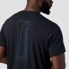 Backcountry, Slickrock Drirelease Tech T-Shirt – Men’s(Black)