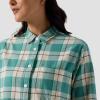 Backcountry, Venture Classic Flannel Shirt – Women’s(Egret Drifter Plaid)