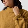 Backcountry, Wander Pile-Fleece Mock-Neck Top – Women’s(Bistre Combo)