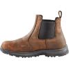 Baffin Men’s COPENHAGEN Winter Boots | Waterproof Insulated Lightweight Leather Slip-On Boots for Urban & Cold Weather Use(Brown)