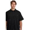 Billabong Mens Classic Sundays Woven Short Sleeve Shirt(Black S125 Mini)