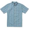 Billabong Mens Classic Sundays Woven Short Sleeve Shirt(Charcoal/Navy)