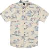 Billabong Mens Classic Sundays Woven Short Sleeve Shirt(Chili)