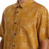 Billabong Mens Classic Sundays Woven Short Sleeve Shirt(Dijon)