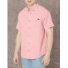 Billabong Mens Classic Sundays Woven Short Sleeve Shirt(Dusty Pink)