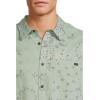 Billabong Mens Classic Sundays Woven Short Sleeve Shirt(Militia Green)
