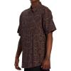 Billabong Mens Classic Sundays Woven Short Sleeve Shirt(Rust)