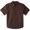 Billabong Mens Classic Sundays Woven Short Sleeve Shirt(Rust)