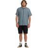 Billabong Mens Classic Sundays Woven Short Sleeve Shirt(Rustic Blue)