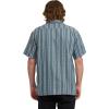 Billabong Mens Classic Sundays Woven Short Sleeve Shirt(Rustic Blue)
