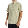 Billabong Mens Classic Sundays Woven Short Sleeve Shirt(Sage)