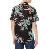 Billabong Mens Classic Sundays Woven Short Sleeve Short Sleeve Shirt(Black 1)