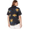 Billabong Mens Classic Sundays Woven Short Sleeve Short Sleeve Shirt(Black Floral)