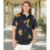 Billabong Mens Classic Sundays Woven Short Sleeve Short Sleeve Shirt(Black Floral)