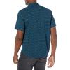 Billabong Mens Classic Sundays Woven Short Sleeve Short Sleeve Shirt(Dark Navy)