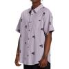 Billabong Mens Classic Sundays Woven Short Sleeve Short Sleeve Shirt(Plum)