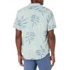 Billabong Mens Classic Sundays Woven Short Sleeve Short Sleeve Shirt(Sage Green)