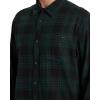Billabong Mens Coastline Long Sleeve Flannel Shirt(Black)