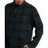 Billabong Mens Coastline Long Sleeve Flannel Shirt(Black)