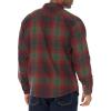 Billabong Mens Coastline Long Sleeve Flannel Shirt(Brick)