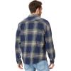 Billabong Mens Coastline Long Sleeve Flannel Shirt(Dark Navy)