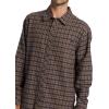 Billabong Mens Coastline Long Sleeve Flannel Shirt(Deep Royal)