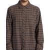 Billabong Mens Coastline Long Sleeve Flannel Shirt(Deep Royal)
