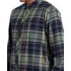 Billabong Mens Coastline Long Sleeve Flannel Shirt(Fern)