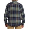 Billabong Mens Coastline Long Sleeve Flannel Shirt(Fern)