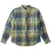 Billabong Mens Coastline Long Sleeve Flannel Shirt(Light Sage)