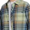Billabong Mens Coastline Long Sleeve Flannel Shirt(Light Sage)