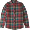 Billabong Mens Coastline Long Sleeve Flannel Shirt(Oxblood)