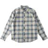 Billabong Mens Coastline Long Sleeve Flannel Shirt(Oyster)
