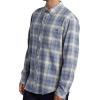 Billabong Mens Coastline Long Sleeve Flannel Shirt(Slate Blue)