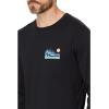 Billabong Men’s Range Long Sleeve Graphic Tee(Black)