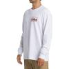 Billabong Men’s Range Long Sleeve Graphic Tee(White)