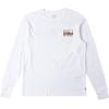Billabong Men’s Range Long Sleeve Graphic Tee(White)