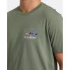 Billabong Men’s Range Short Sleeve Graphic Tee(Fern)