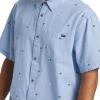 Billabong Men’s Sundays Mini Short Sleeve Woven(Smoke Blue)