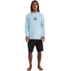 Billabong Women’s Standard All Day Wave Loose Fit Long Sleeve Rashguard(Coastal Blue)
